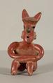 Colima or Nayarit Seated Figure by  